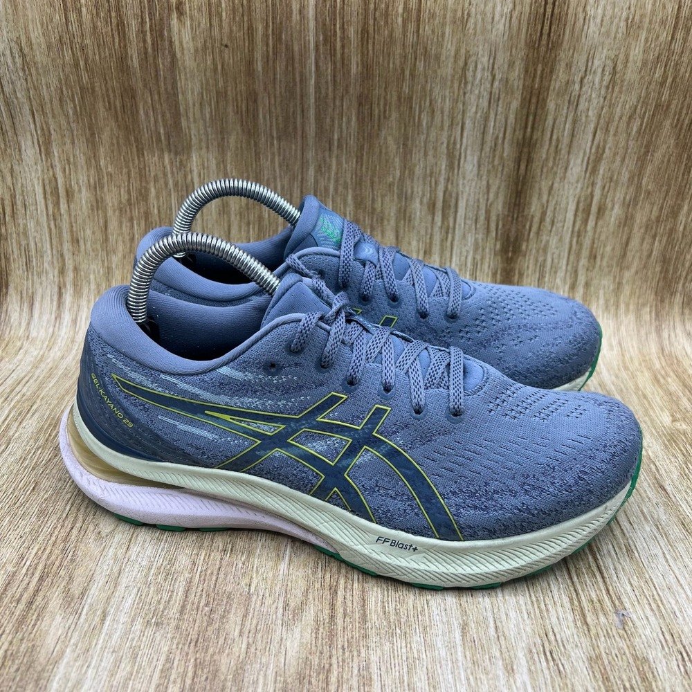 ASICS Gel-Kayano 29 Running Shoes Men's Size 8 Blue Green Stability 1011B440